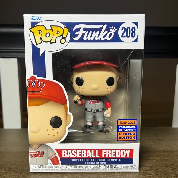 Funko POP! Freddy Funko, Baseball Freddy 208 - Picture 1 of 7